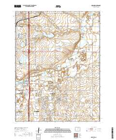 Gowanda 2019 topographic map thumbnail