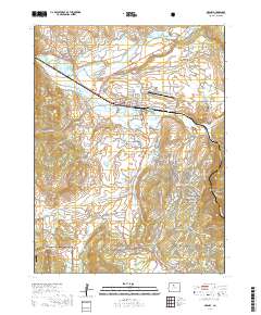 Granby 2019 topographic map thumbnail
