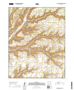 Greasewood Canyon 2019 topographic map thumbnail