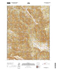 Gribble Mountain 2019 topographic map thumbnail