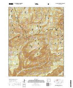 Groundhog Mountain 2019 topographic map thumbnail