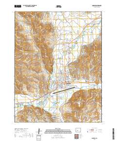 Gunnison 2019 topographic map thumbnail