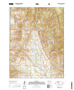 Gunsight Pass 2019 topographic map thumbnail