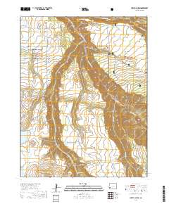 Gurley Canyon 2019 topographic map thumbnail