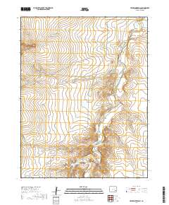 Hackamore Ranch 2019 topographic map thumbnail
