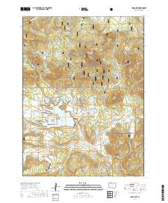 Hahns Peak 2019 topographic map thumbnail