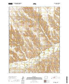 Hale Ponds 2019 topographic map thumbnail