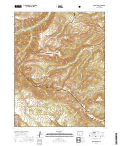 Halfmoon Pass 2019 topographic map thumbnail