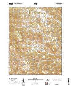 Hall Gulch 2019 topographic map thumbnail