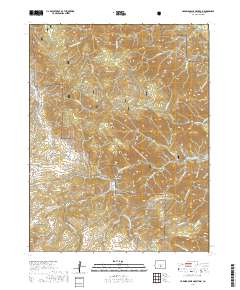 Hardscrabble Mountain 2019 topographic map thumbnail