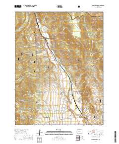 Harvard Lakes 2019 topographic map thumbnail