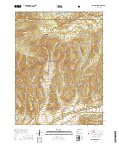 Hawxhurst Creek 2019 topographic map thumbnail