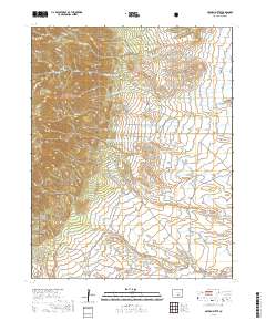 Hayden Butte 2019 topographic map thumbnail