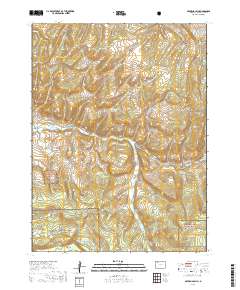 Hayden Gulch 2019 topographic map thumbnail