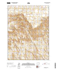 Haystack Butte 2019 topographic map preview