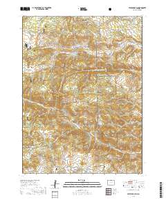 Haystack Gulch 2019 topographic map thumbnail