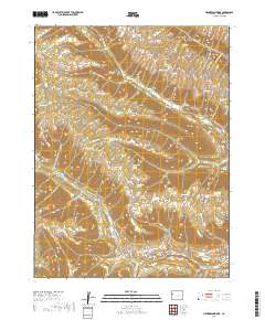 Henderson Ridge 2019 topographic map thumbnail