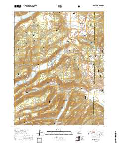Hermit Lakes 2019 topographic map thumbnail