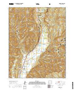 Hermosa 2019 topographic map thumbnail