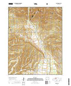 Hesperus 2019 topographic map thumbnail