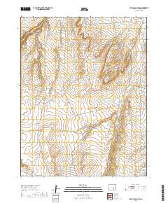Hog Ranch Canyon 2019 topographic map thumbnail