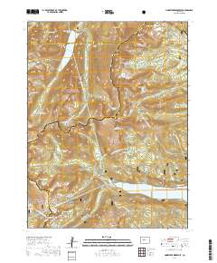 Homestake Reservoir 2019 topographic map thumbnail