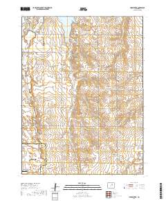 Horse Creek 2019 topographic map thumbnail