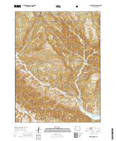 Horse Mountain 2019 topographic map thumbnail