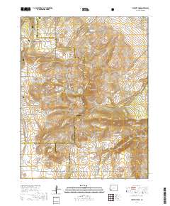 Horsefly Peak 2019 topographic map thumbnail