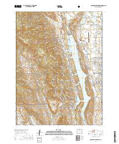 Horsetooth Reservoir 2019 topographic map thumbnail