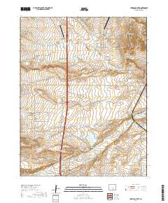 Huerfano Butte 2019 topographic map thumbnail