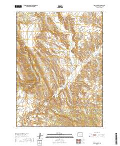 Irish Canyon 2019 topographic map thumbnail