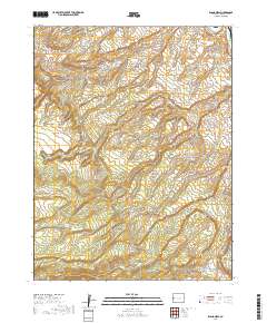 Island Mesa 2019 topographic map thumbnail