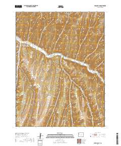 Jessup Gulch 2019 topographic map thumbnail