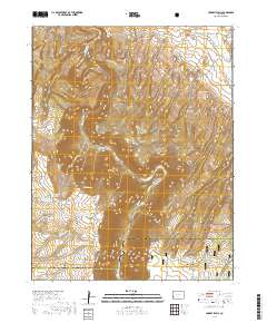 Joe Davis Hill 2019 topographic map thumbnail