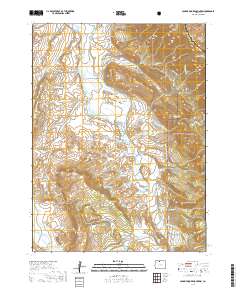 Johnny Moore Mountain 2019 topographic map thumbnail