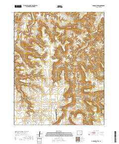 Johnson Canyon 2019 topographic map thumbnail