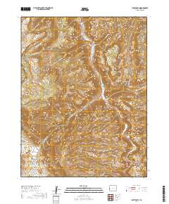 Juanita Arch 2019 topographic map thumbnail