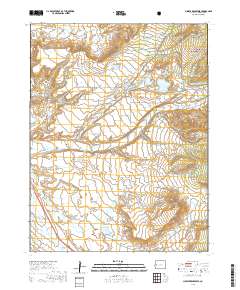 Juniata Reservoir 2019 topographic map thumbnail
