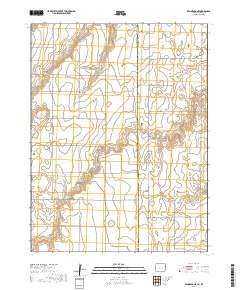 Kanorado NE 2019 topographic map thumbnail
