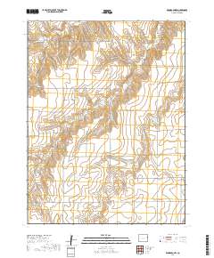 Kanorado NW 2019 topographic map thumbnail