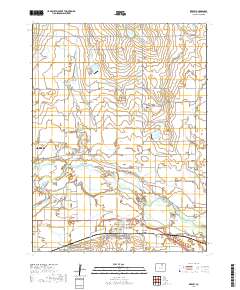 Kersey 2019 topographic map thumbnail