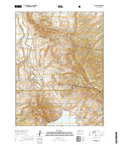 King Creek 2019 topographic map thumbnail