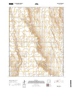 Kinney Lake 2019 topographic map thumbnail