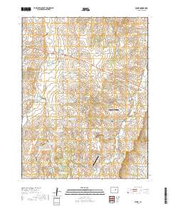 Kiowa 2019 topographic map thumbnail