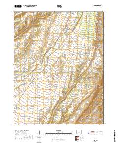 Kline 2019 topographic map thumbnail