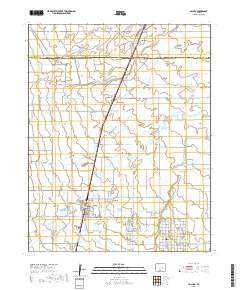 La Jara 2019 topographic map thumbnail
