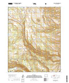 La Jara Canyon 2019 topographic map thumbnail