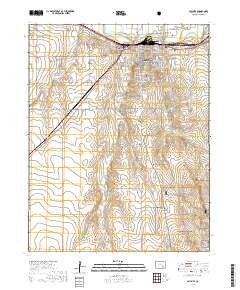 La Junta 2019 topographic map thumbnail