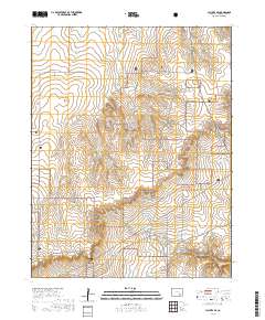 La Junta SE 2019 topographic map thumbnail
